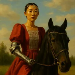 Scene from «С грозными очами...»