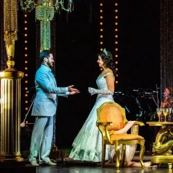 Scene from «Сильва»
