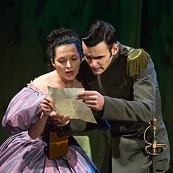 Scene from «Стакан воды»