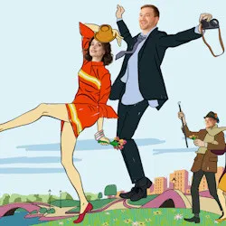 Scene from «Шесть дней в браке»