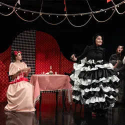 Scene from «На всякого мудреца довольно простоты»