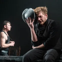 Scene from «Пир»