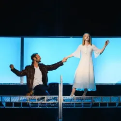 Scene from «Три товарища»