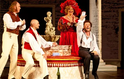 Scene from «Пушкин»