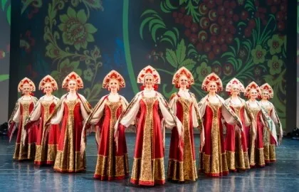 Scene from «Узоры России»