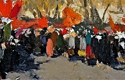 Scene from «В ритме Первомая»