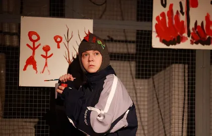 Scene from «Спасти камер-юнкера Пушкина»