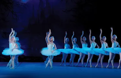 Scene from «Лебединое озеро»