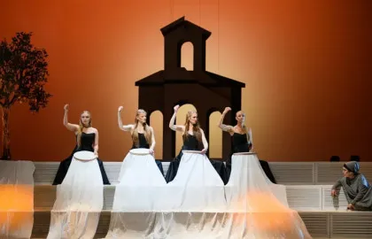 Scene from «Дом Бернарды Альбы»