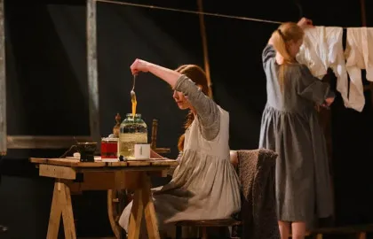 Scene from «Пермские боги. Последний показ»