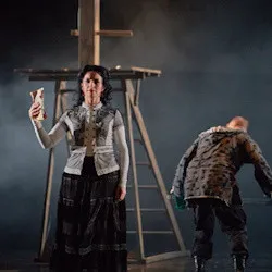 Scene from «На бойком месте (г. Пенза)»
