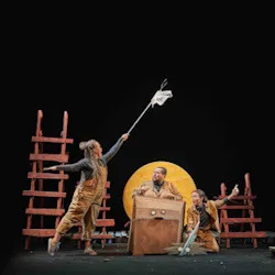 Scene from «VII БДФ «Про Ежика и Медвежонка»»