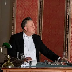 Scene from «Два огромных человека. Шаляпин и Горький»