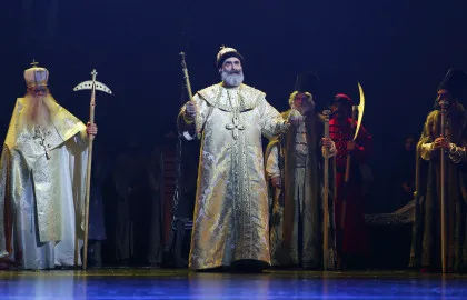 Scene from «Борис Годунов»