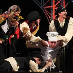 Scene from «Хамелеоны»