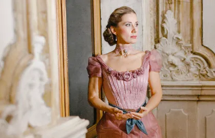 Scene from «Розовое платье»