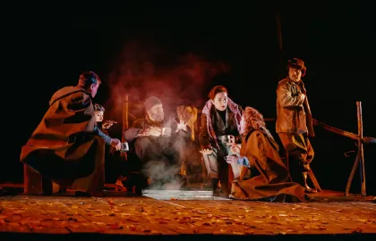 Scene from «История одной встречи»