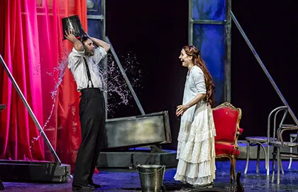 Scene from «Чайка»