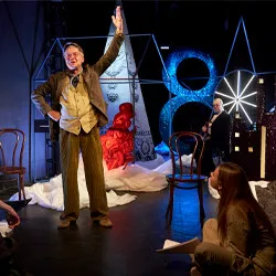 Scene from «Здесь дом стоял»