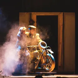 Scene from «Школа петербургского флирта»