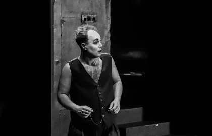 Scene from «Женитьба»