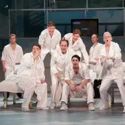 Scene from «Полёт над гнездом кукушки»