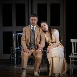 Scene from «Лариса»