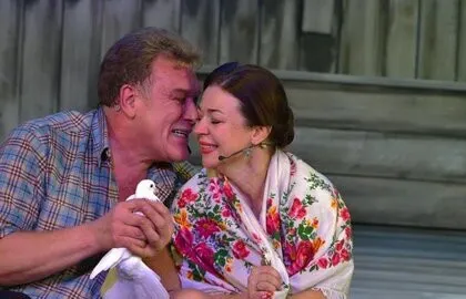 Scene from «Любовь и голуби»