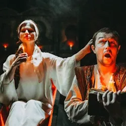 Scene from «Вий»