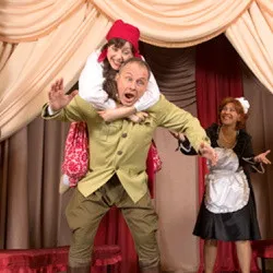 Scene from «Нервные люди»