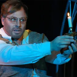 Scene from «Старый новый Фауст»