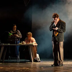 Scene from «Шинель»