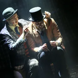 Scene from «Пляшущие человечки»