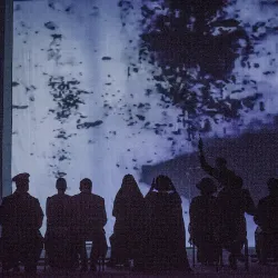 Scene from «Сказание о земле Уральской. Русская колея»