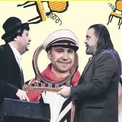 Scene from «Двенадцать стульев»