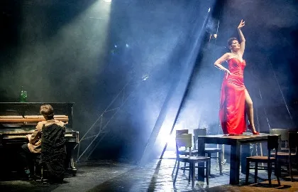 Scene from «Мама»